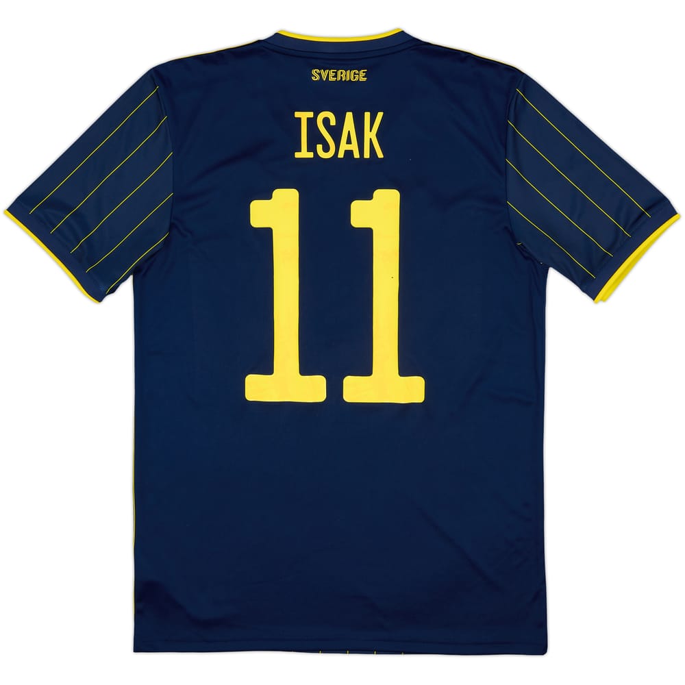 2020-22 Sweden Away Shirt Isak #11 - 9/10 - (M)