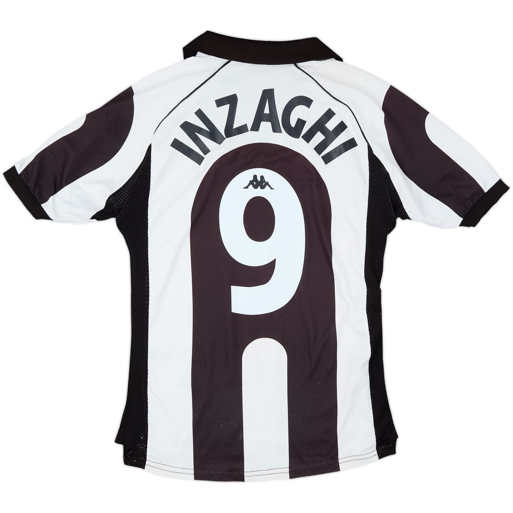 1997-98 Juventus Centenary Home Shirt Inzaghi #9 - 5/10 - (M)
