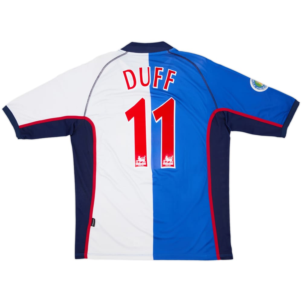 2002-03 Blackburn Home Shirt Duff #11 - 8/10 - (XL)