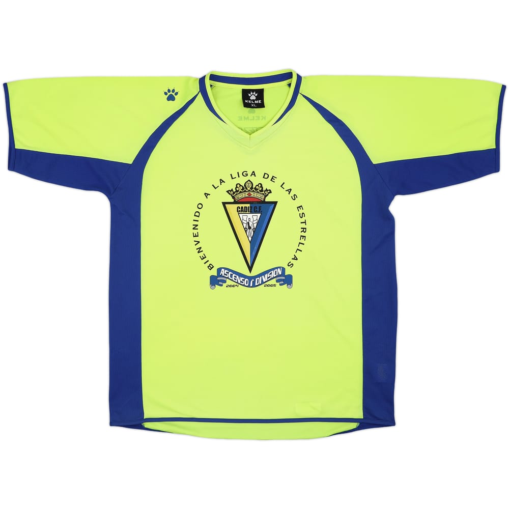 2004-05 Cadiz Kelme Training Shirt - 8/10 - (XL)