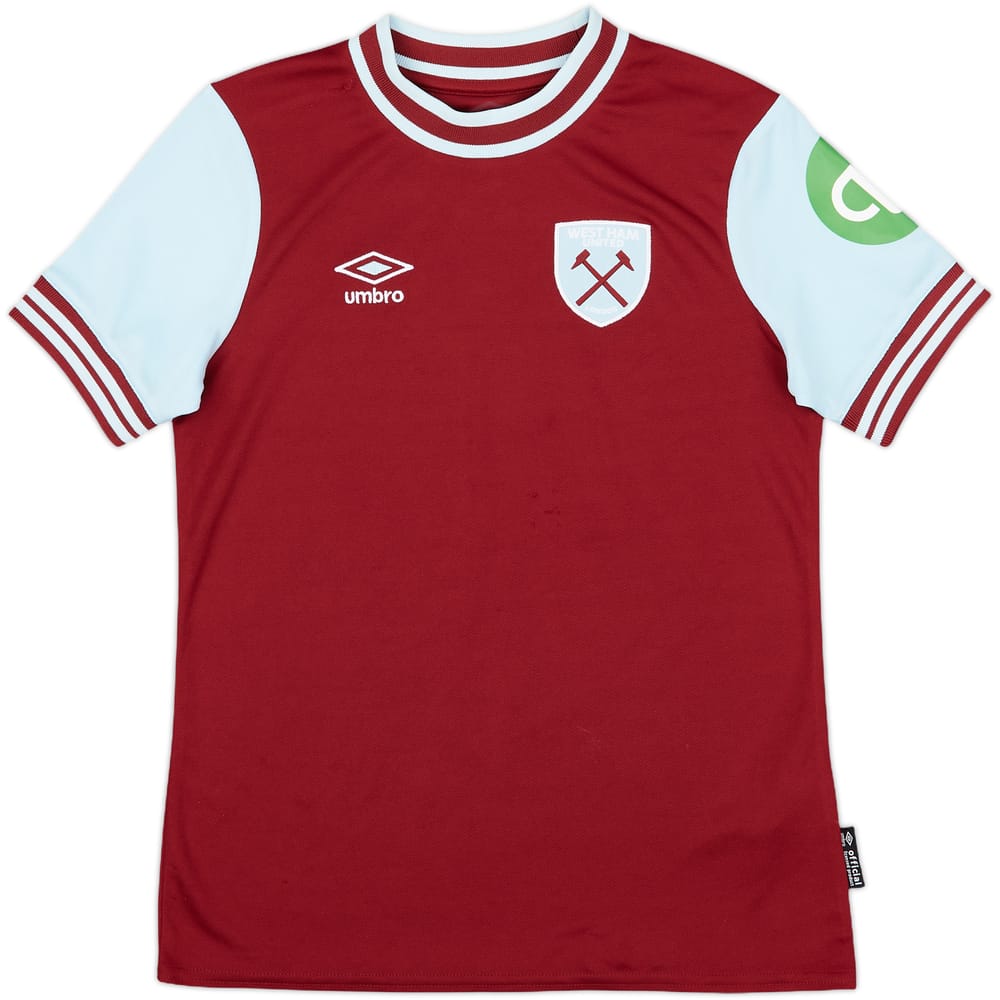 2024-25 West Ham Home Shirt - 6/10 - (M.Boys)