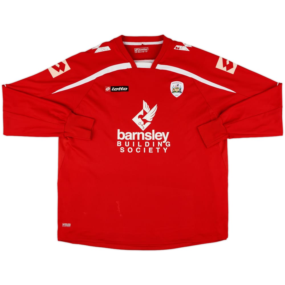 2010-11 Barnsley Home L/S Shirt - 5/10 - (XL)
