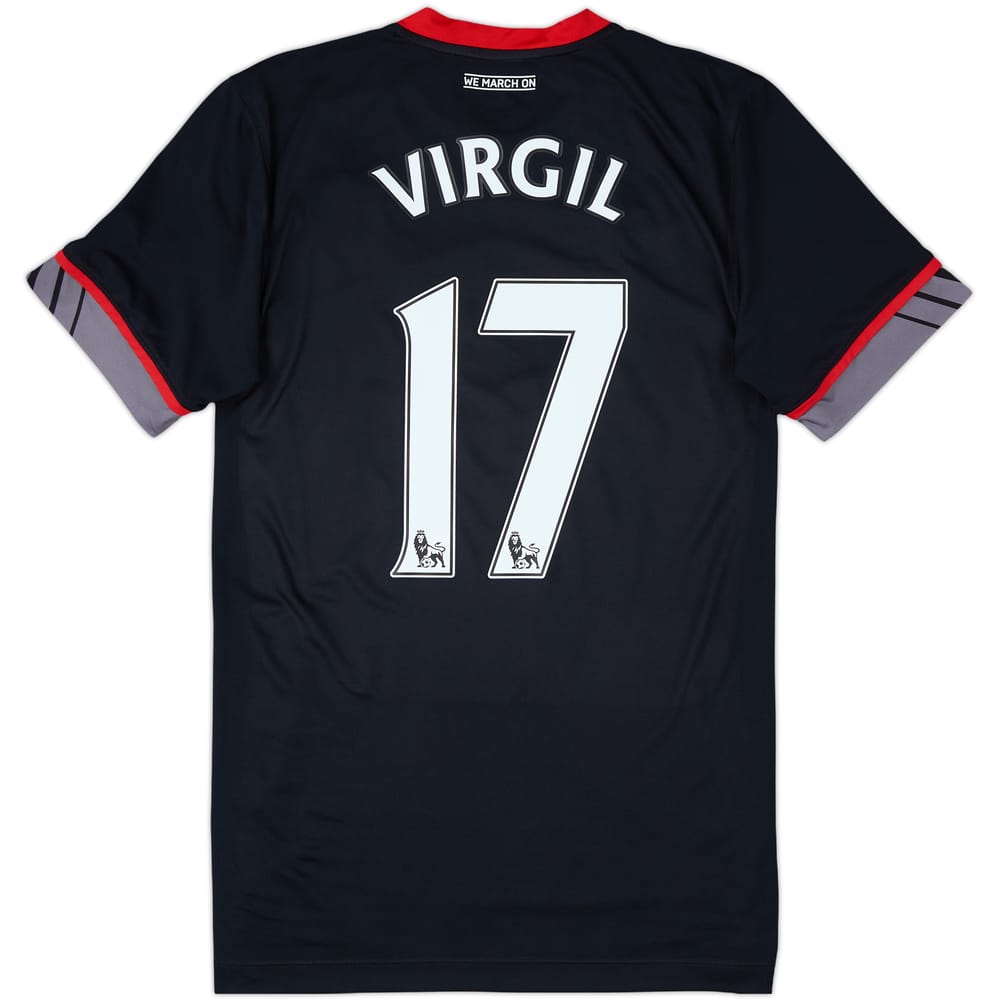 2016-17 Southampton Away Shirt Virgil #17 - 9/10 - (S)