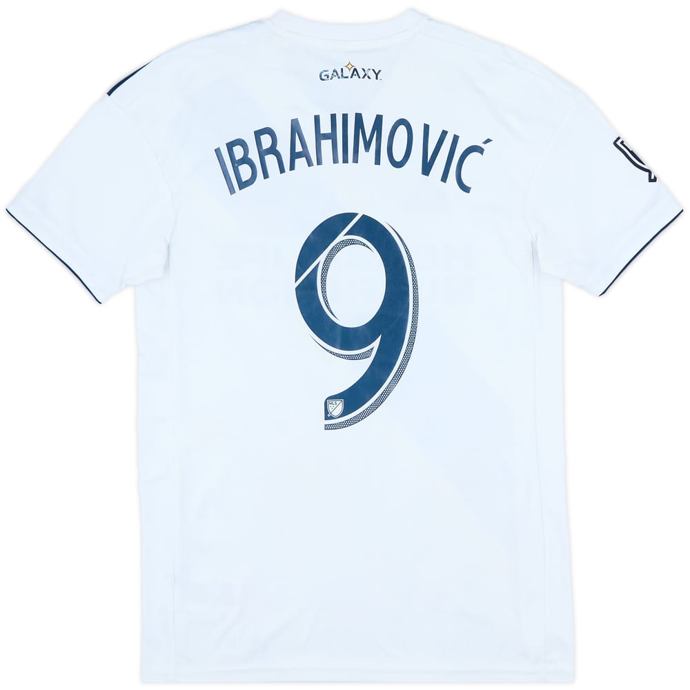 2018-20 LA Galaxy Home Shirt Ibrahimovic #9 - 7/10 - (S)