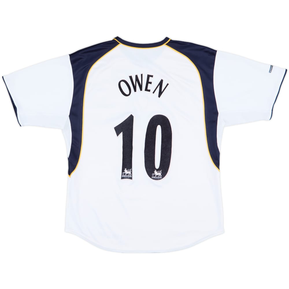 2001-03 Liverpool Away Shirt Owen #10 - 7/10 - (M)