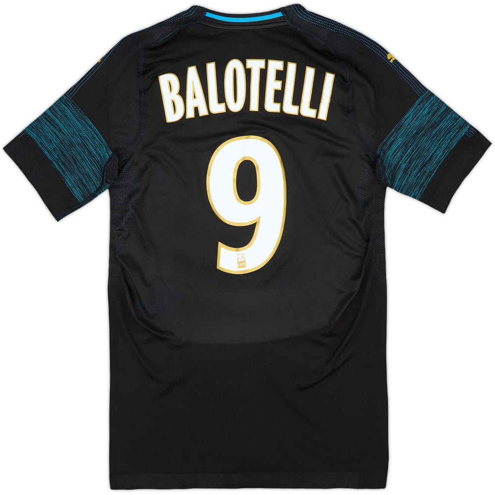 2018-19 Olympique Marseille EvoKnit Player Issue Away Shirt Balotelli #9 (S)
