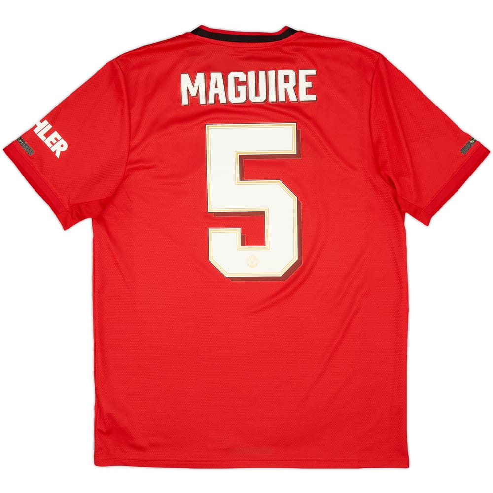 2019-20 Manchester United Home Shirt Maguire #5 - 10/10 - (L)