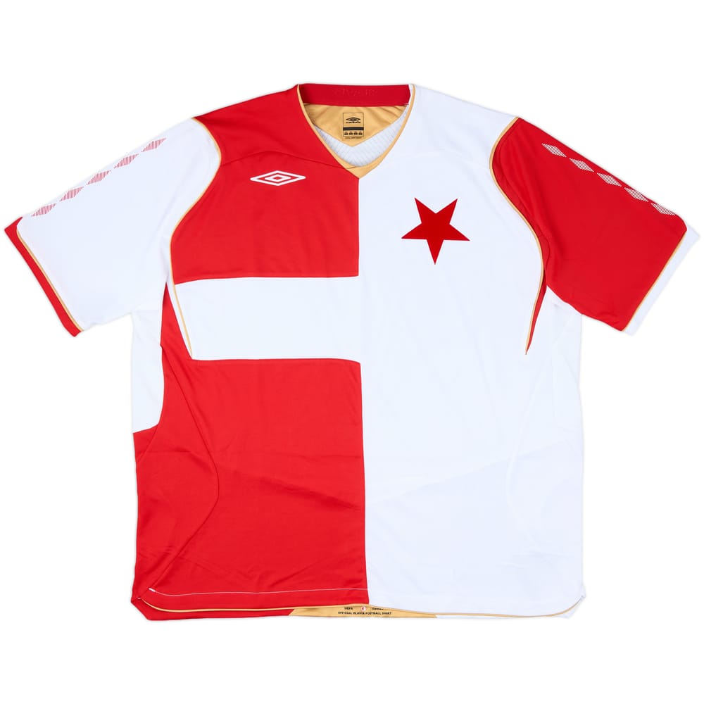 2008-09 Slavia Prague Home Shirt (XXL)