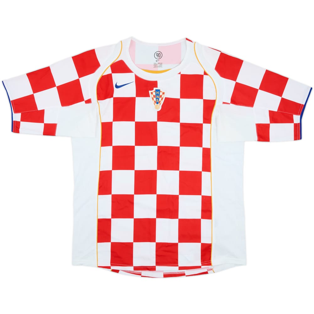 2004-06 Croatia Home Shirt - 9/10 - (L)