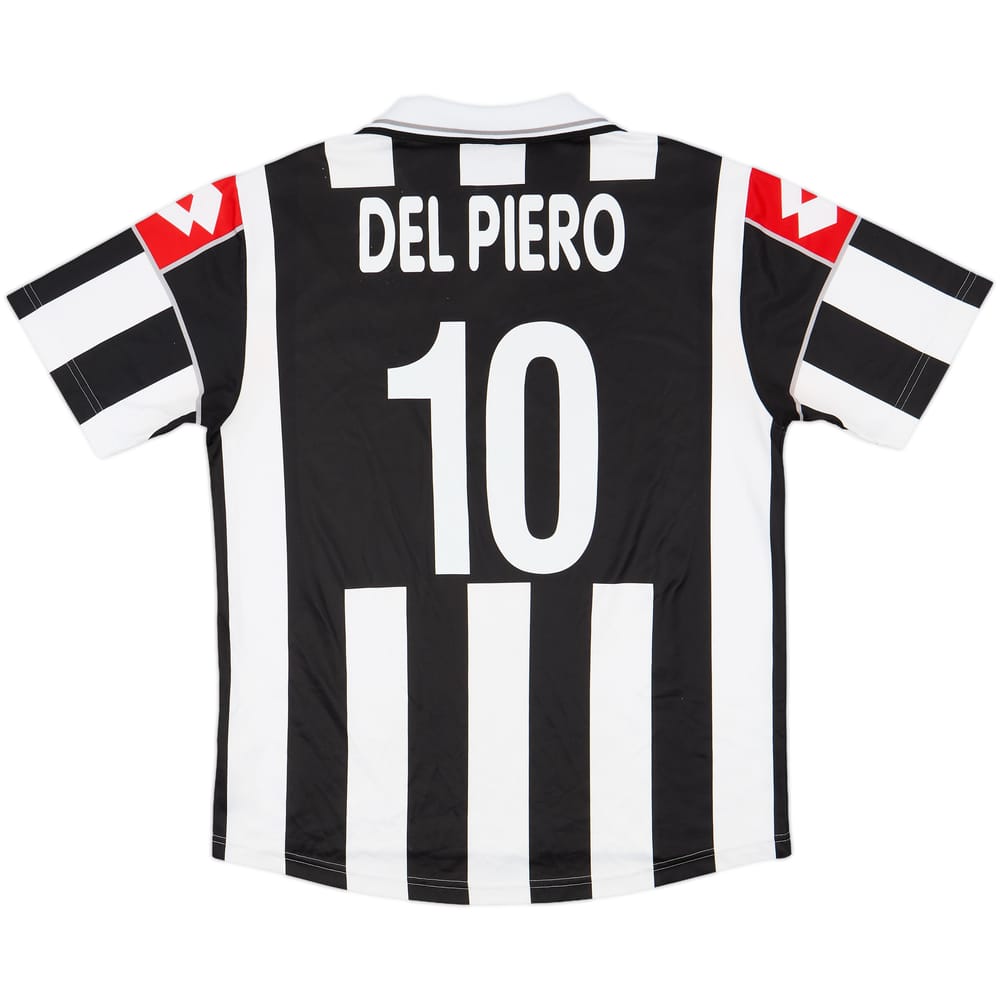 2000-01 Juventus Home Shirt Del Piero #10 - 8/10 - (L)