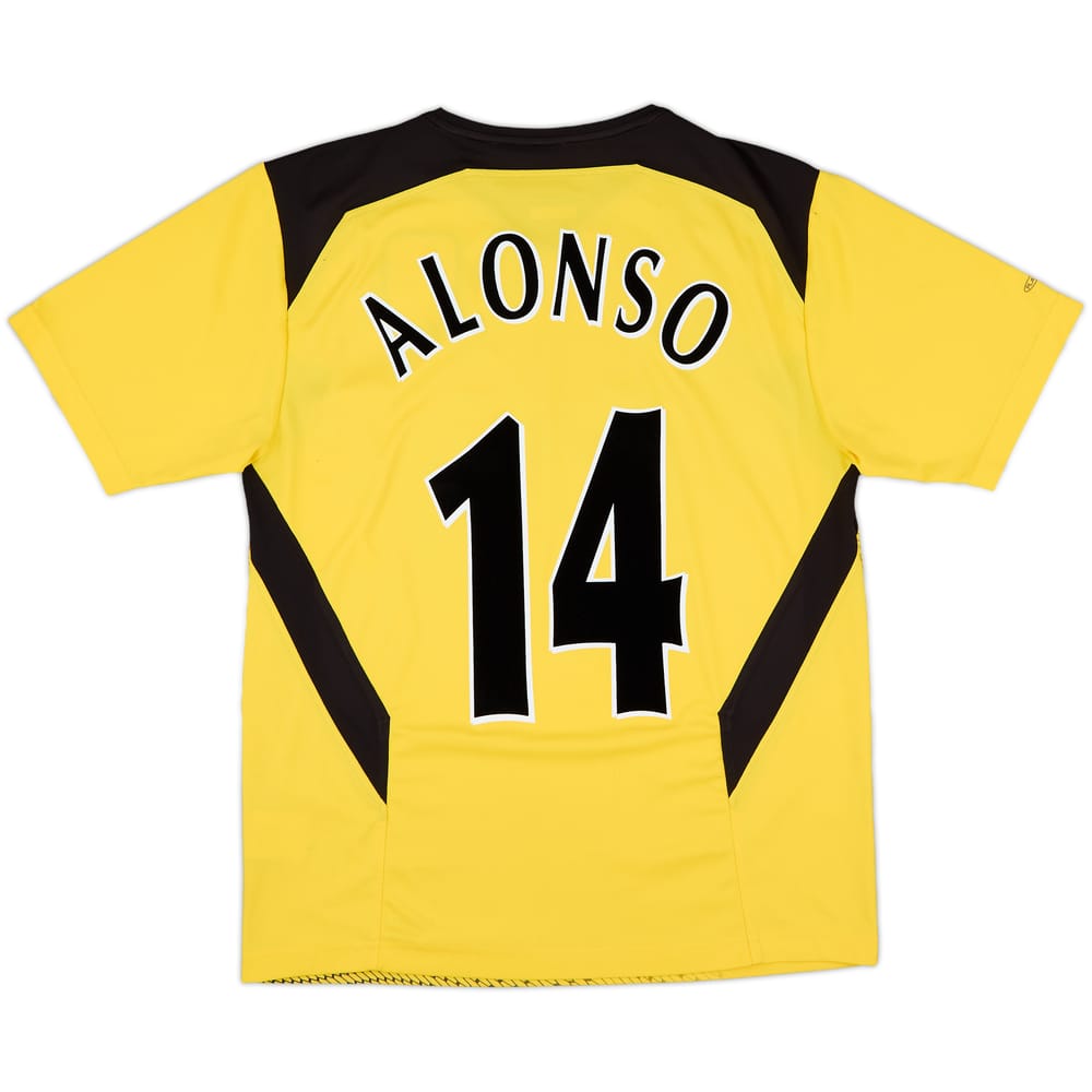2004-06 Liverpool Away Shirt Alonso #14 - 7/10 - (L)