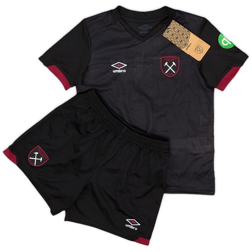 2024-25 West Ham Away Shirt + Shorts (S.Boys)