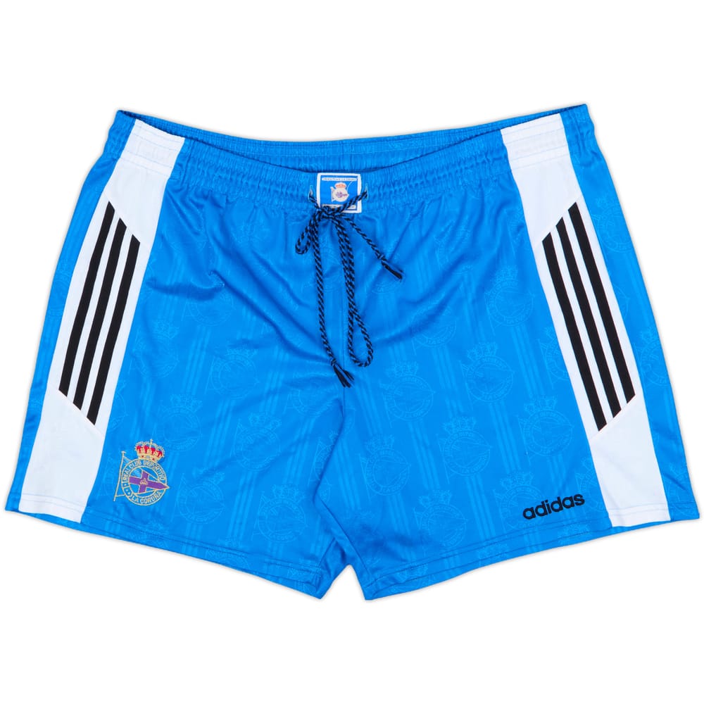 1997-98 Deportivo de La Coruna Home Shorts - 7/10 - (XL)