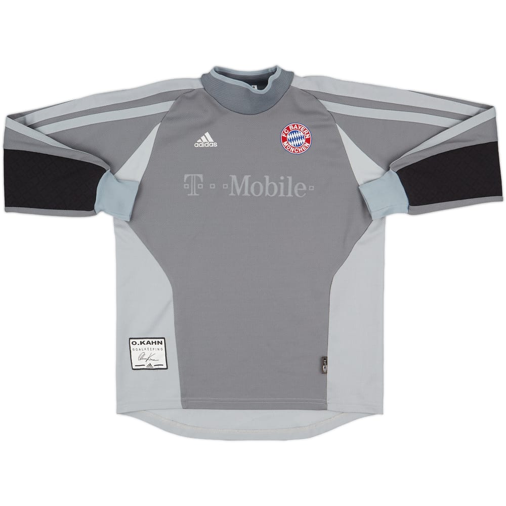 2001-02 Bayern Munich GK Shirt Kahn #1 - 4/10 - (XL.Boys)