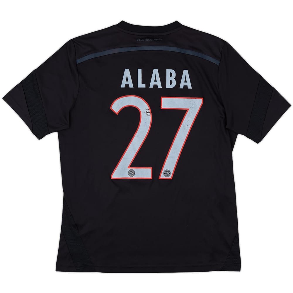 2014-15 Bayern Munich Third Shirt Alaba #27 - 4/10 - (XL.Boys)