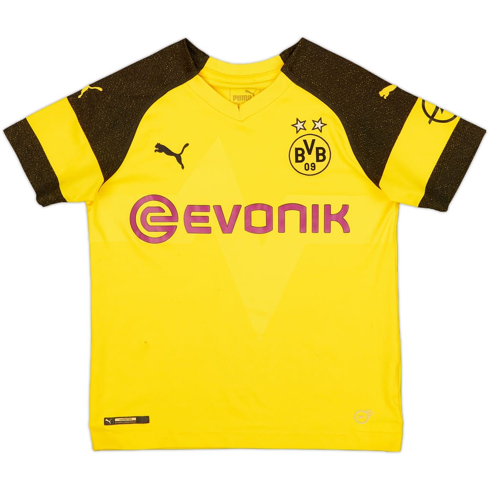 2018-19 Borussia Dortmund Home Shirt - 4/10 - (S.Boys)