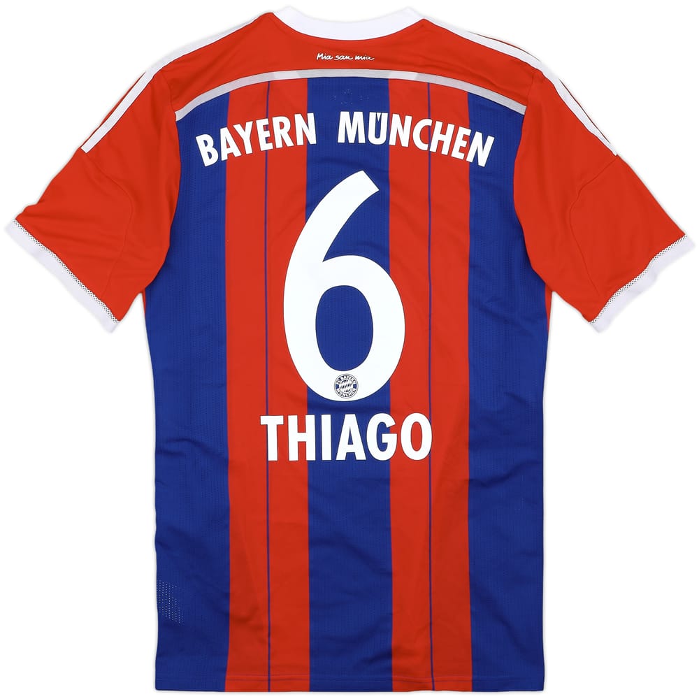2014-15 Bayern Munich Authentic Home Shirt Thiago #6 - 5/10 - (L)