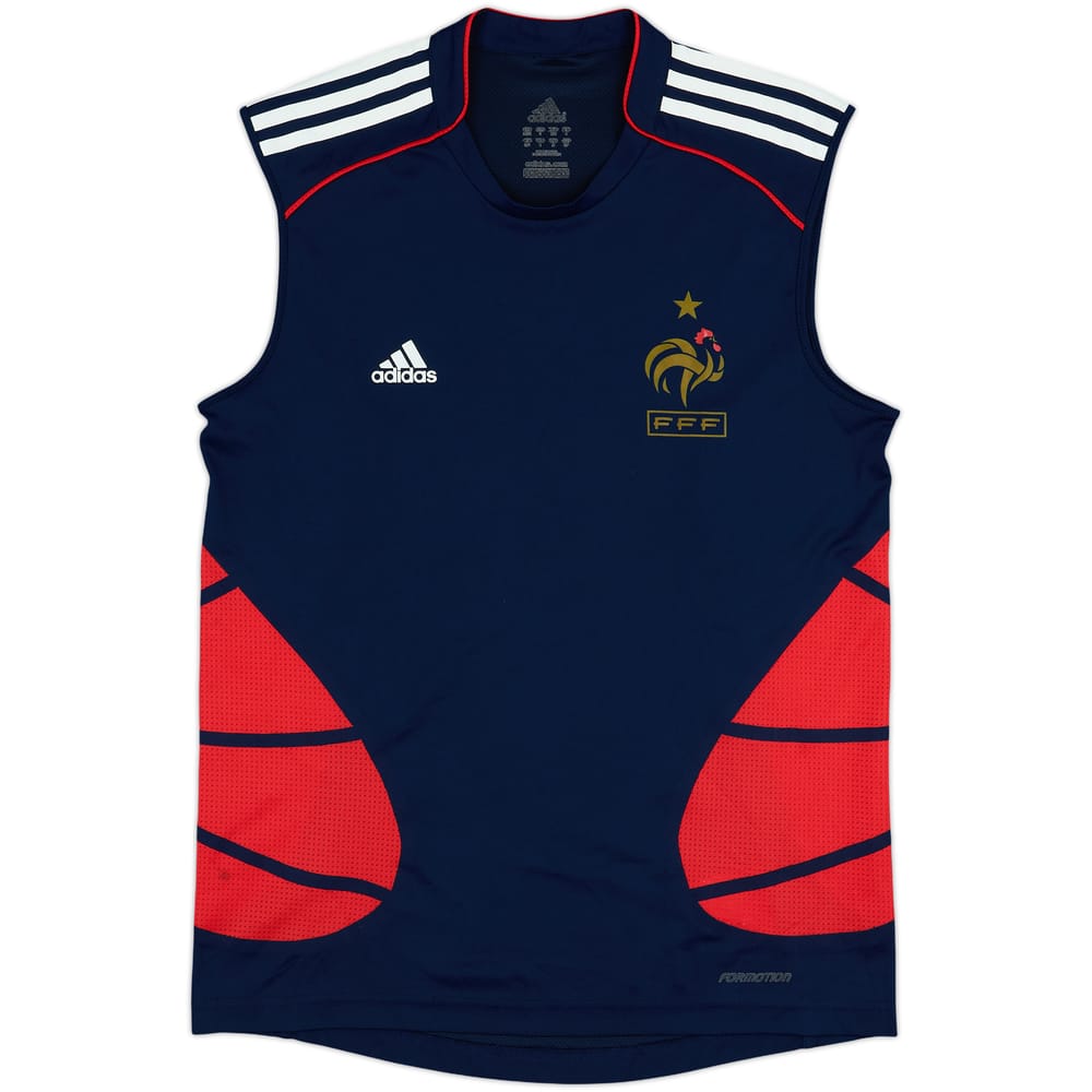 2008-09 France adidas Training Vest - 9/10 - (S)