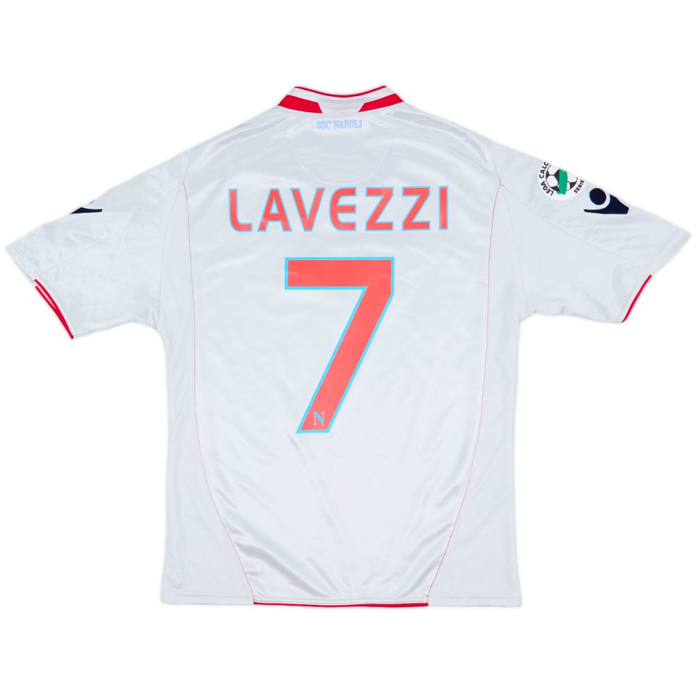 2009-10 Napoli Away Shirt Lavezzi #7 - 7/10 - (S)