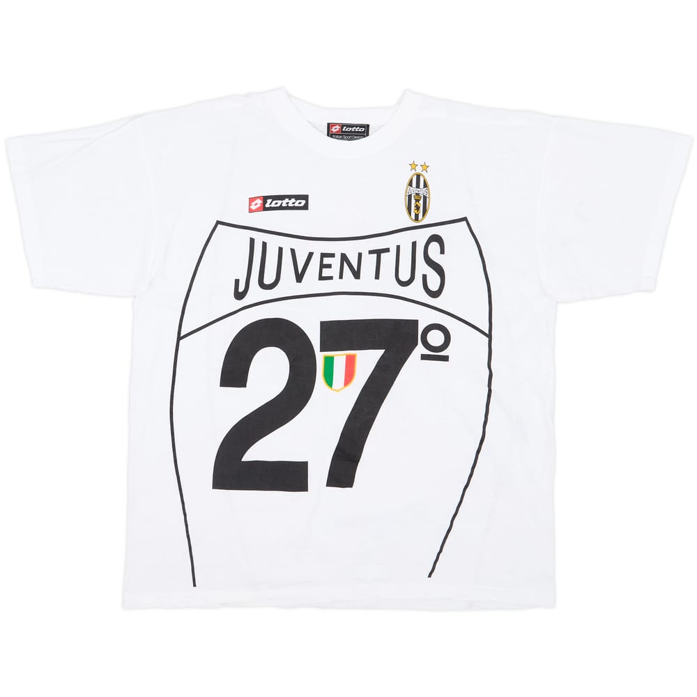 2002-03 Juventus Lotto 'Campioni D'Italia 2003' Graphic Tee - 4/10 - (XL)