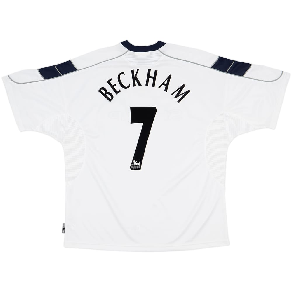 1999-00 Manchester United Third Shirt Beckham #7 - 9/10 - (XXL)