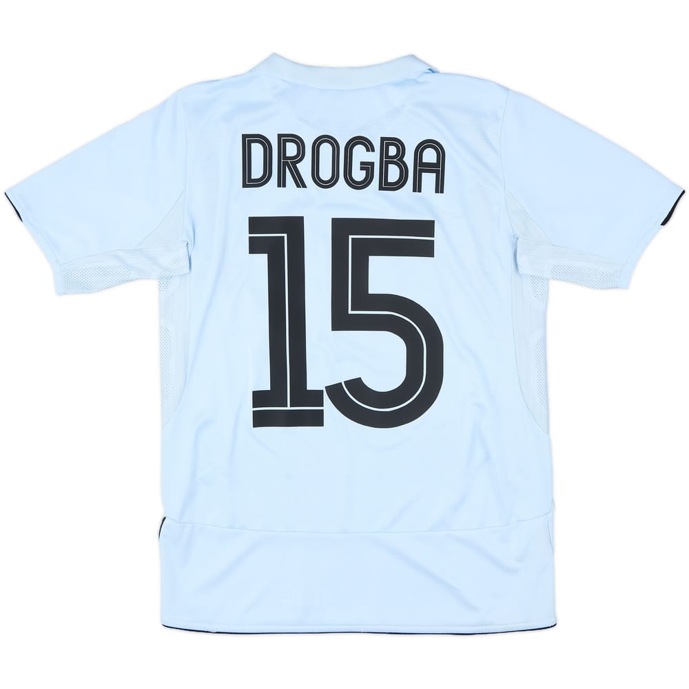 2005-06 Chelsea Away Shirt Drogba #15 - 6/10 - (S)