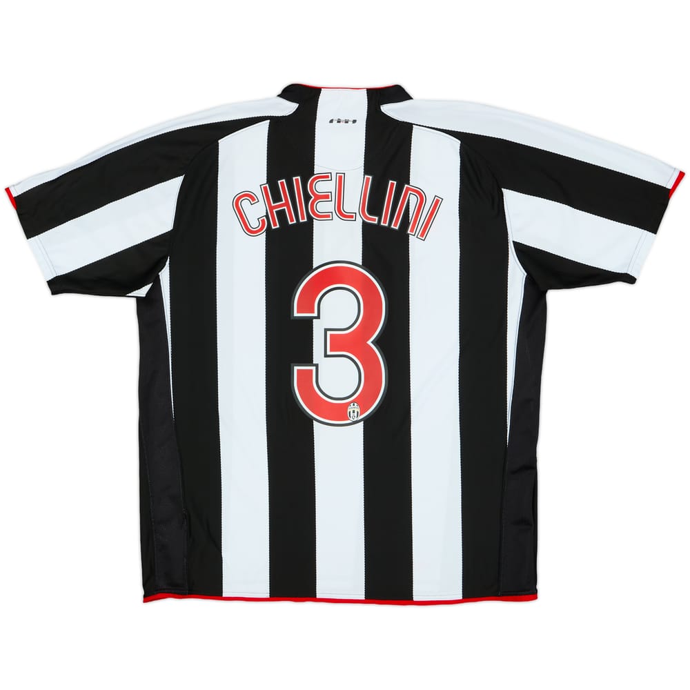 2007-08 Juventus Home Shirt Chiellini #3 - 6/10 - (XXL)
