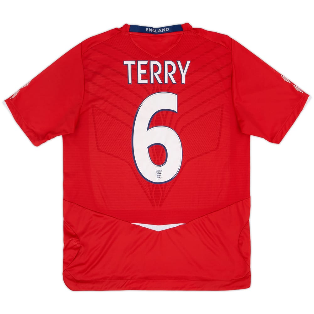 2008-10 England Away Shirt Terry #6 - 8/10 - (L)