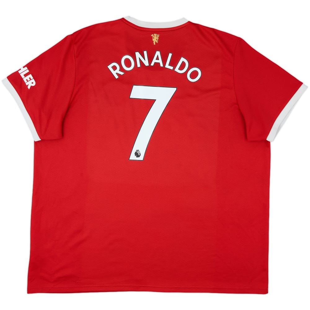 2021-22 Manchester United Home Shirt Ronaldo #7 - 7/10 - (3XL)
