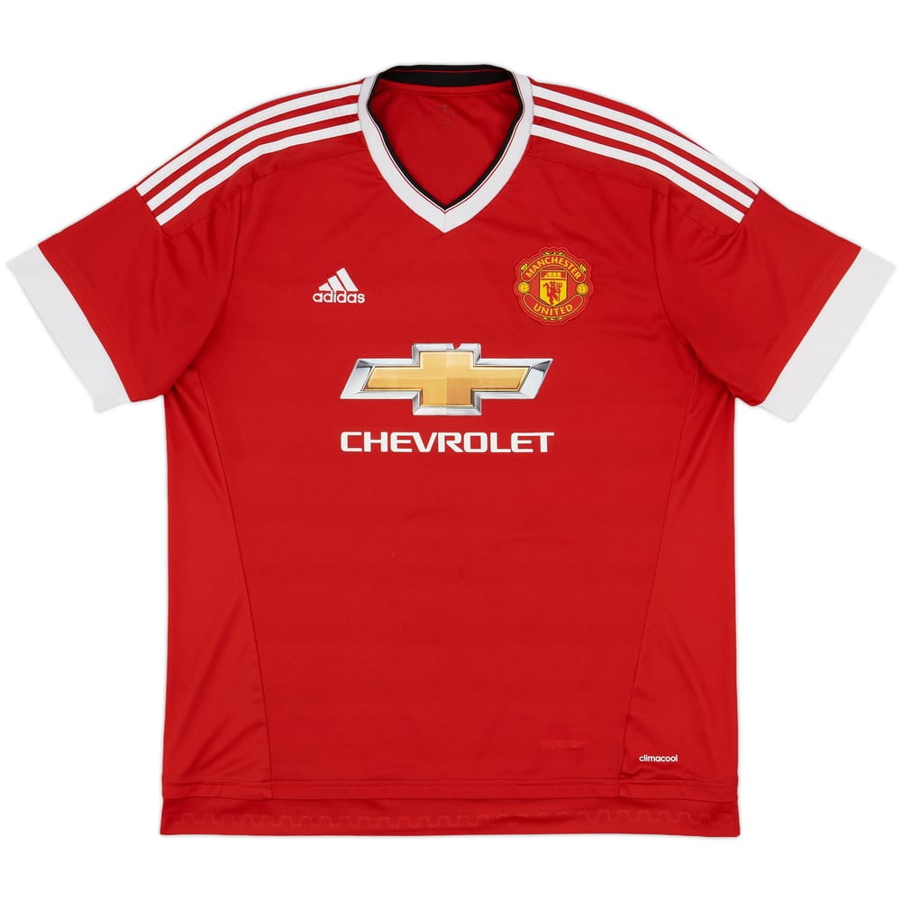 2015-16 Manchester United Home Shirt - 5/10 - (XL)