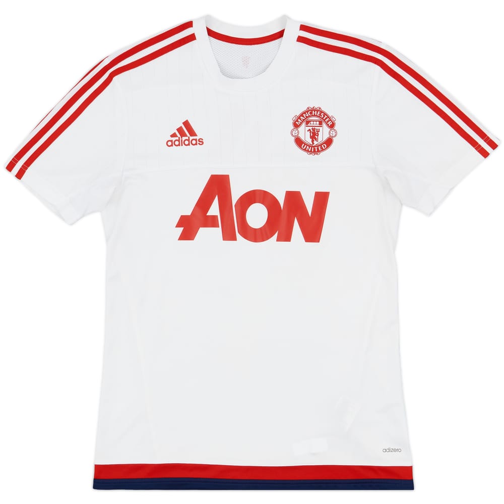 2015-16 Manchester United adizero Training Shirt - 7/10 - (S)