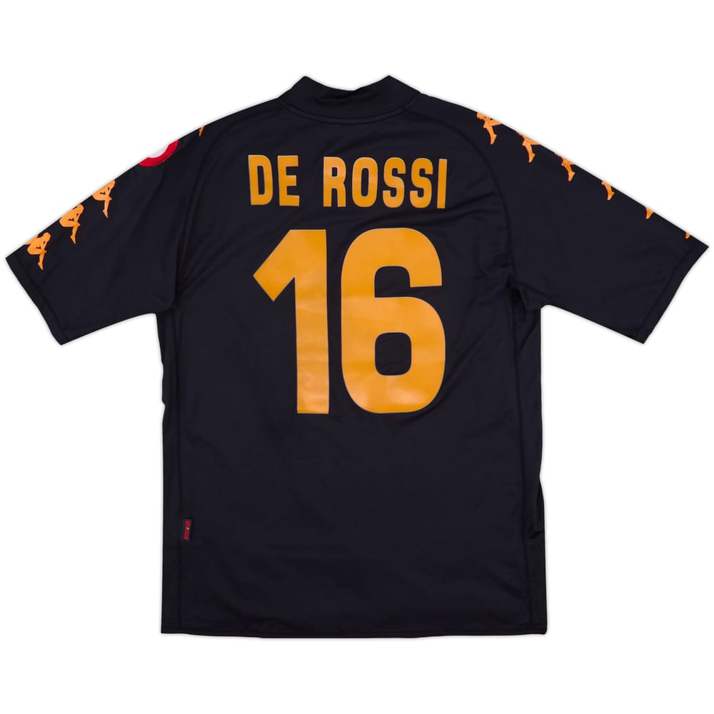 2008-09 Roma Third Shirt De Rossi #16 - 6/10 - (XL)