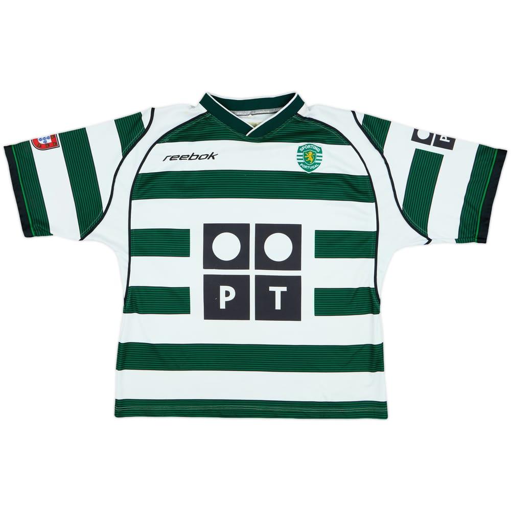 2002-03 Sporting CP Home Shirt - 6/10 - (M)