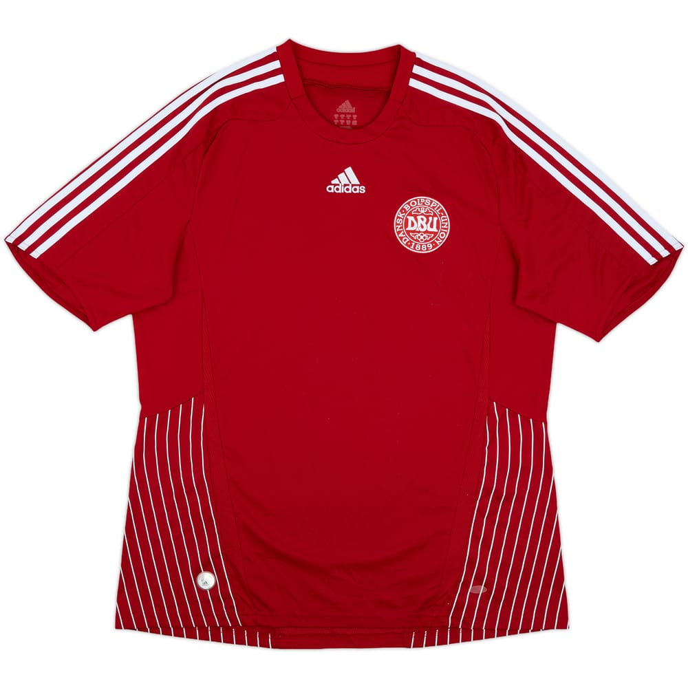 2007-10 Denmark Home Shirt - 8/10 - (XL)