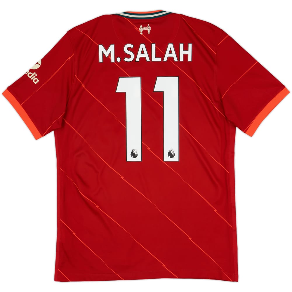 2021-22 Liverpool Home Shirt M.Salah #11 - 6/10 - (M)