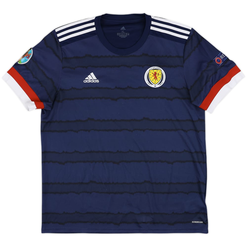 2020-22 Scotland Home Shirt - 7/10 - (XL)