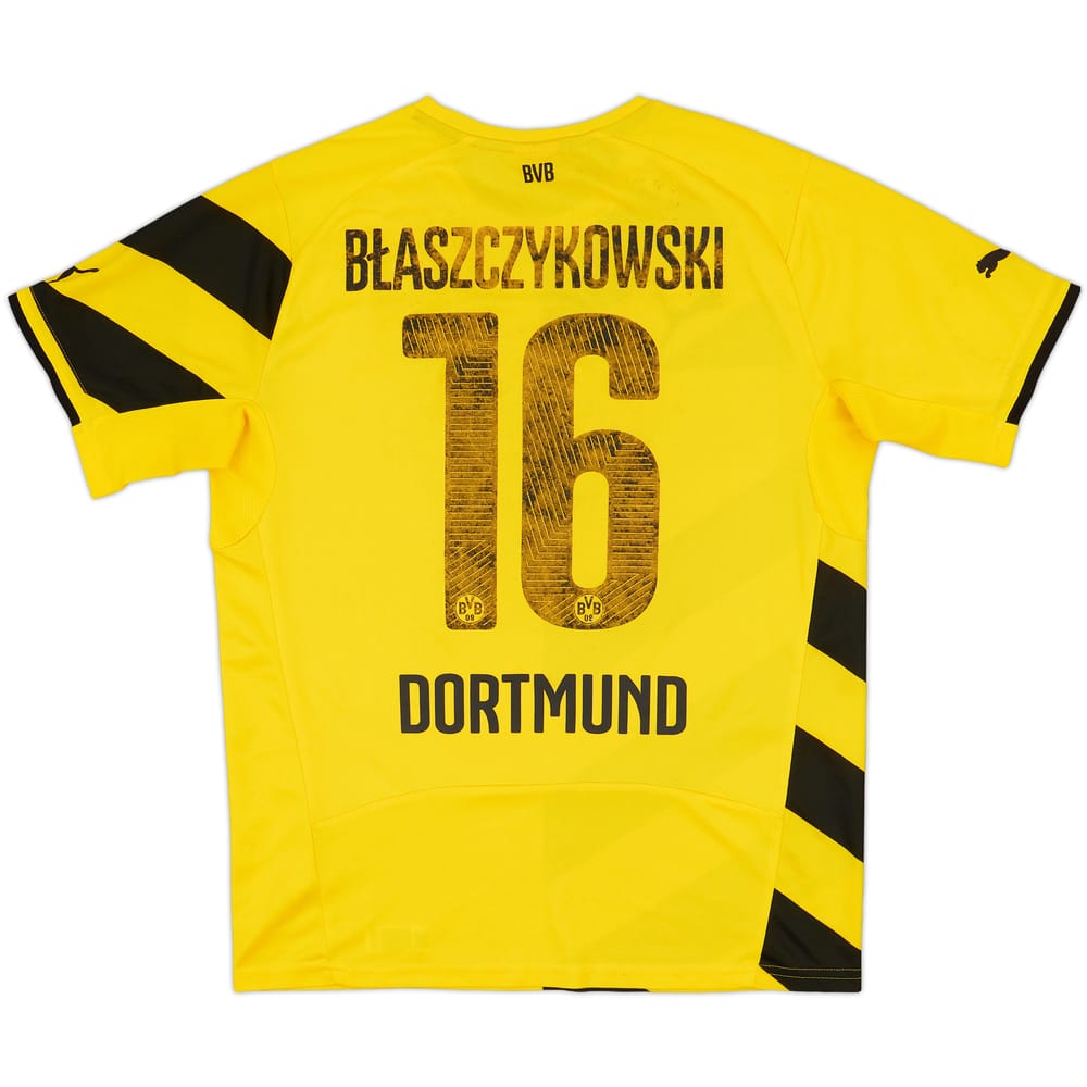 2014-15 Borussia Dortmund Home Shirt Blaszczykowski #16 - 4/10 - (M)