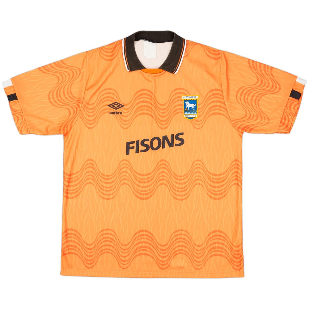 1989-92 Ipswich Away Shirt - 8/10 - (L)