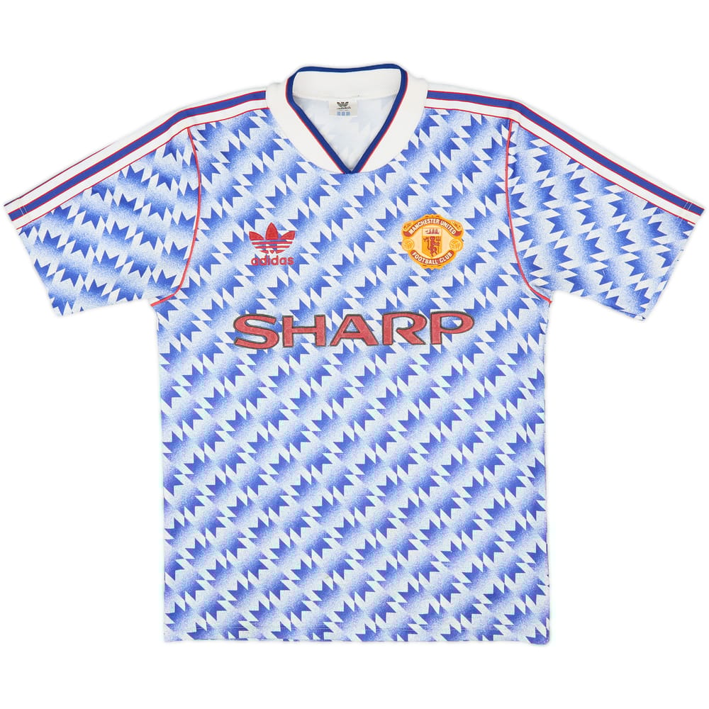 1990-92 Manchester United Away Shirt - 8/10 - (S)