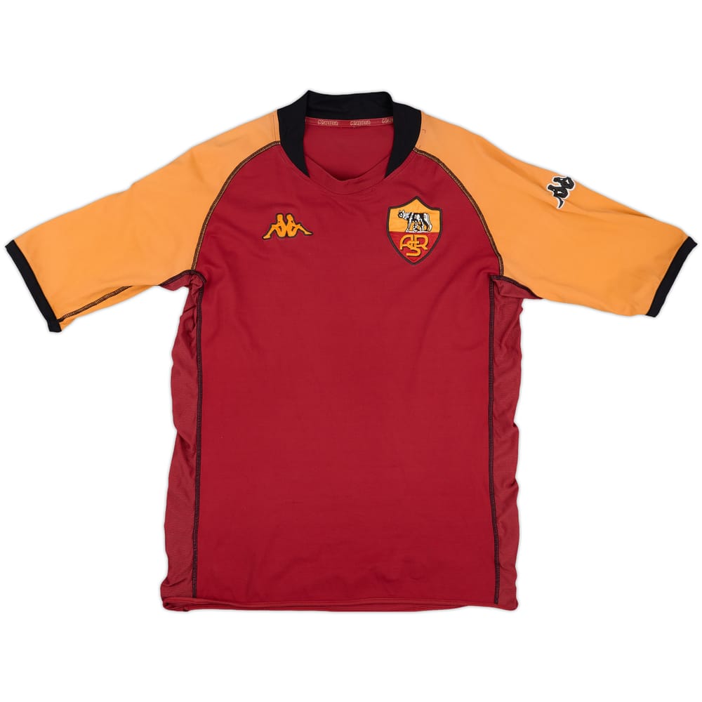 2002-03 Roma European Home Shirt - 5/10 - (XL)