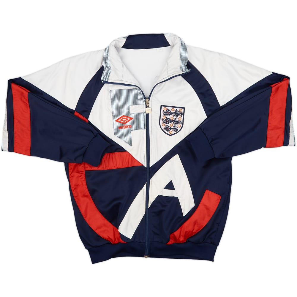 1990-92 England Umbro Track Jacket - 8/10 - (M.Boys)