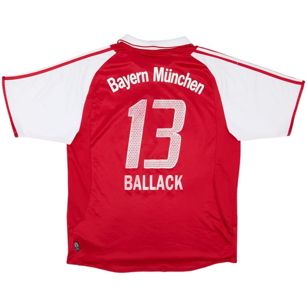 2003-04 Bayern Munich Home Shirt Ballack #13 - 6/10 - (L)