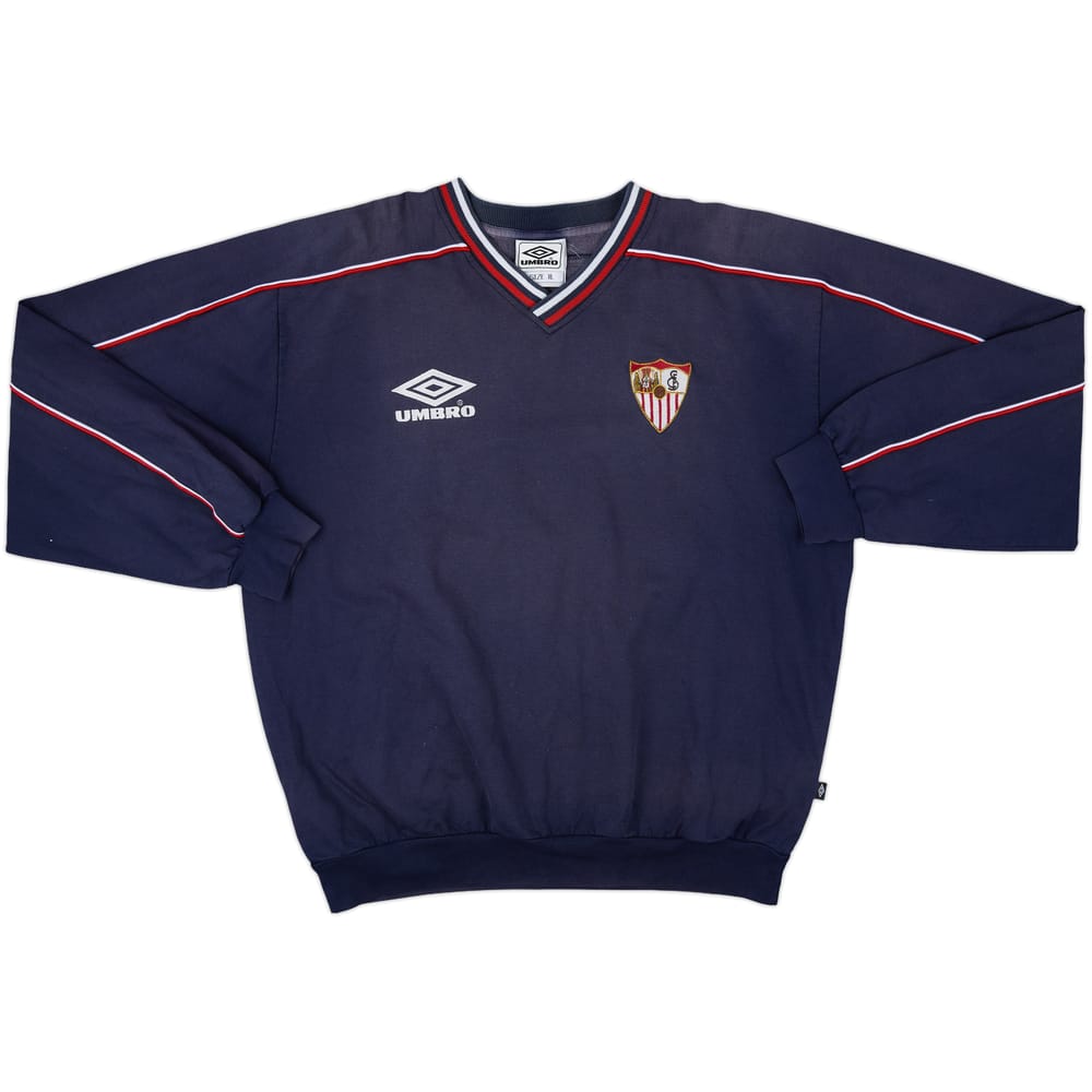 1998-99 Sevilla Umbro Sweat Top - 7/10 - (XL)