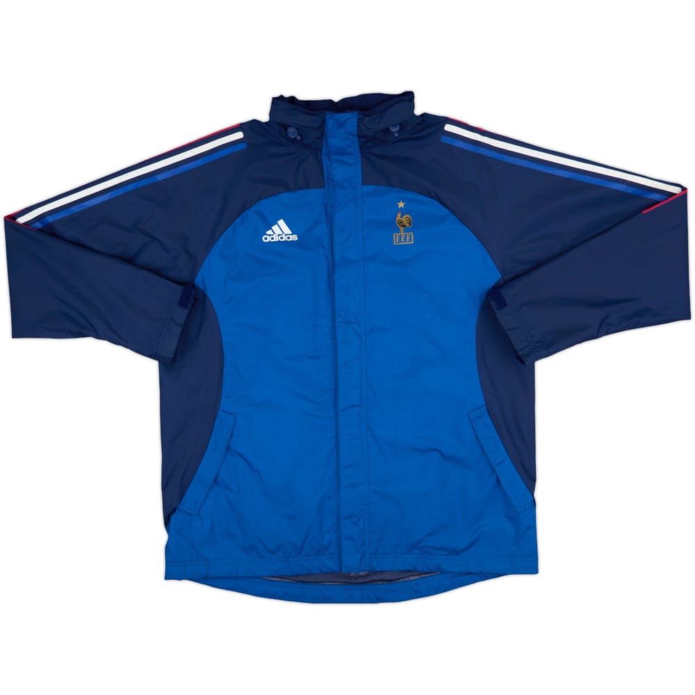 2002-04 France adidas Hooded Rain Jacket - 7/10 - (M/L)
