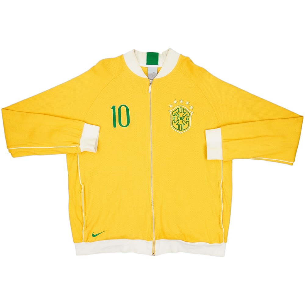 2006-07 Brazil Nike Track Jacket - 6/10 - (XL)