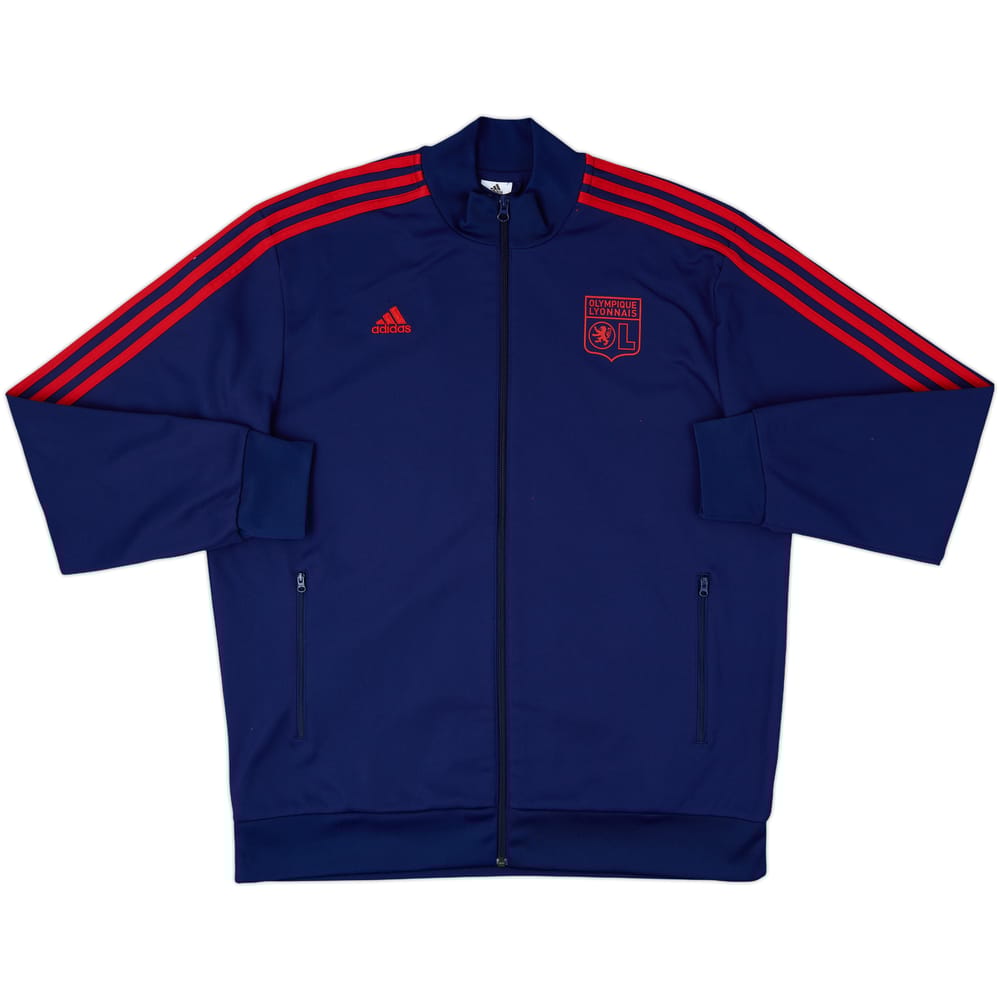 2013-14 Lyon adidas Track Jacket - 7/10 - (XL)
