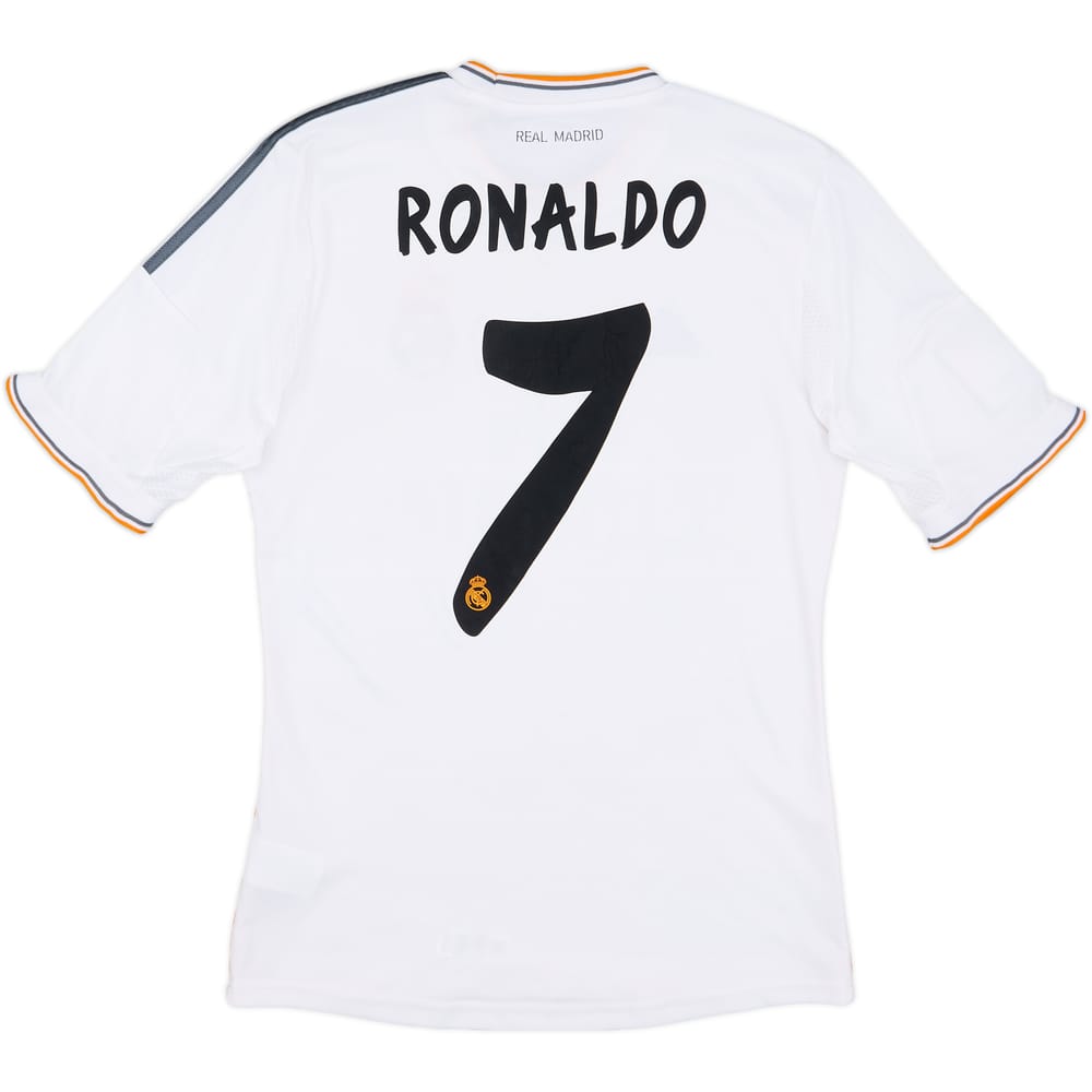 2013-14 Real Madrid Home Shirt Ronaldo #7 - 6/10 - (S)