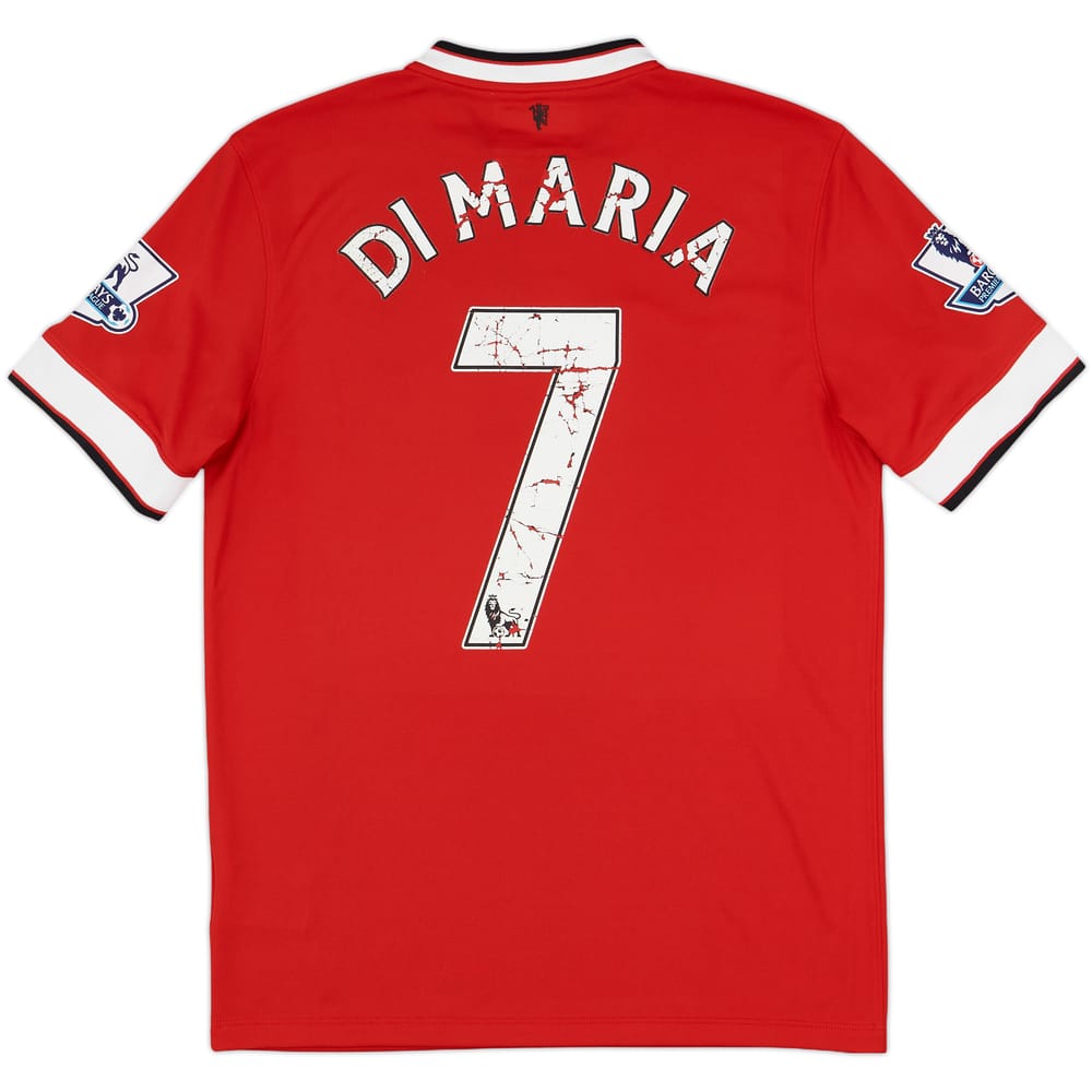 2014-15 Manchester United Home Shirt Di Maria #7 - 4/10 - (M)