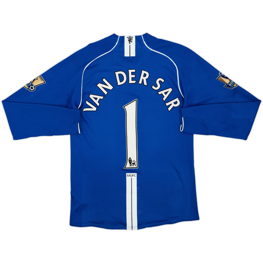 2007-08 Manchester United GK Shirt Van Der Sar #1 - 7/10 - (S)