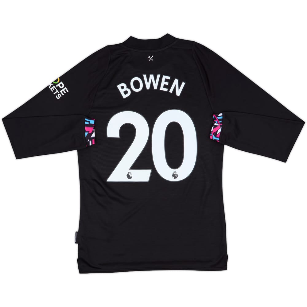 2022-23 West Ham United Away L/S Shirt Bowen #20 - 8/10 - (S)